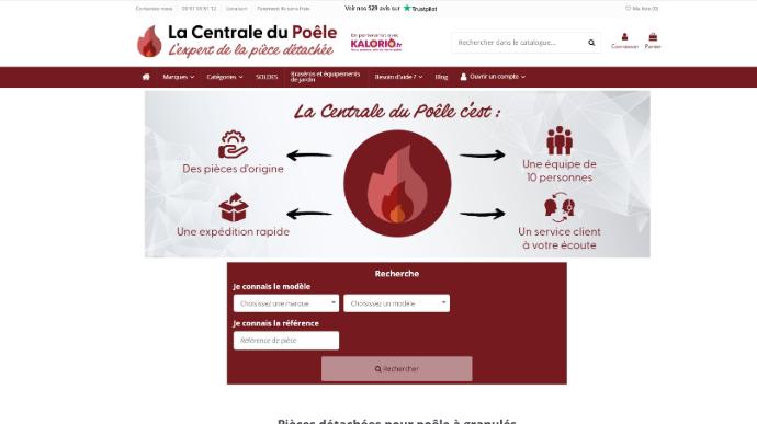 Home page La centrale du poele