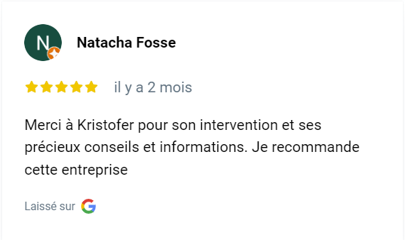 Donnez votre avis sur Google !