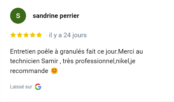 Donnez votre avis sur Google !